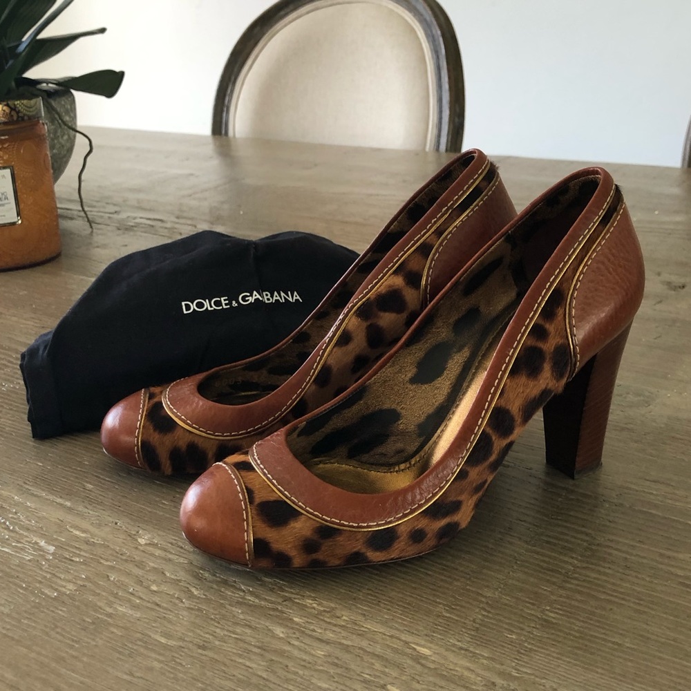 Beautiful leopard Dolce & Gabbana Heels 36